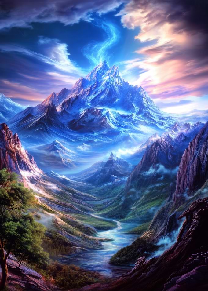 Mystical Mountain Valley
