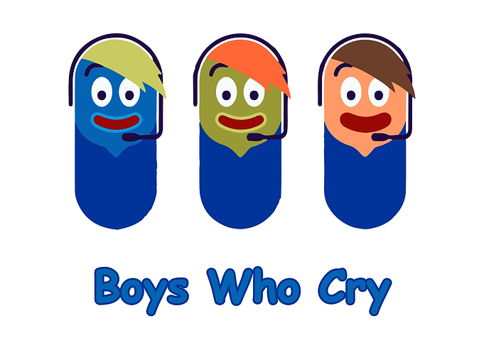 Boys Who Cry Cartoon