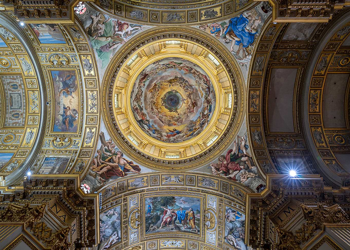 Ornate Church Ceiling