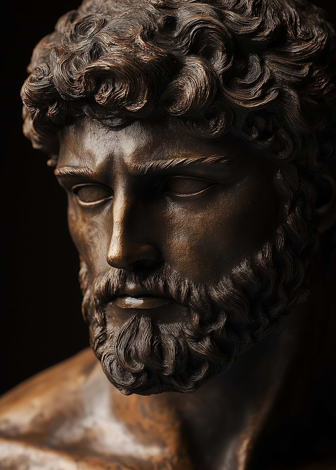 Bronze Bust Sculpture