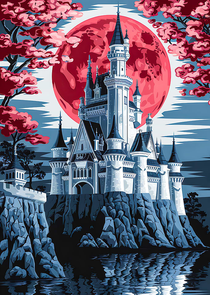 Moonlit Majesty The Crimson Castle