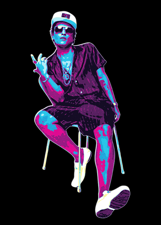 Bruno Mars Style Retro