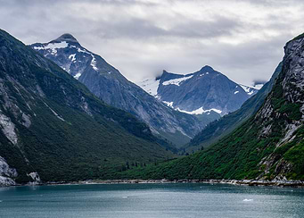 Mountain Range and Fjord
