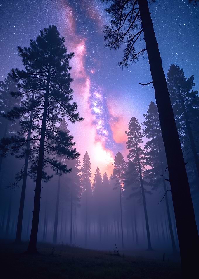 Milky Way Forest