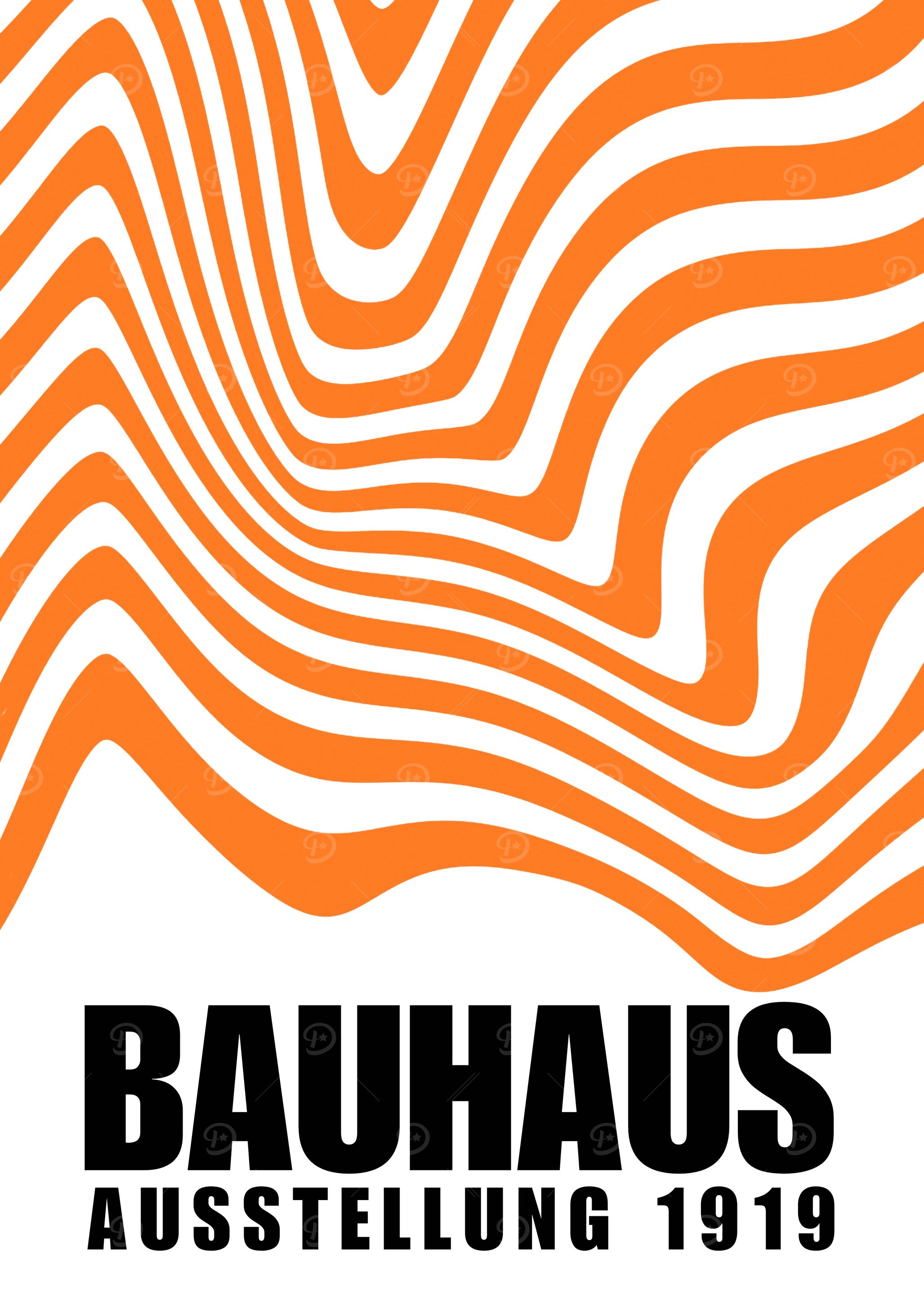 Bauhaus 1919 Poster
