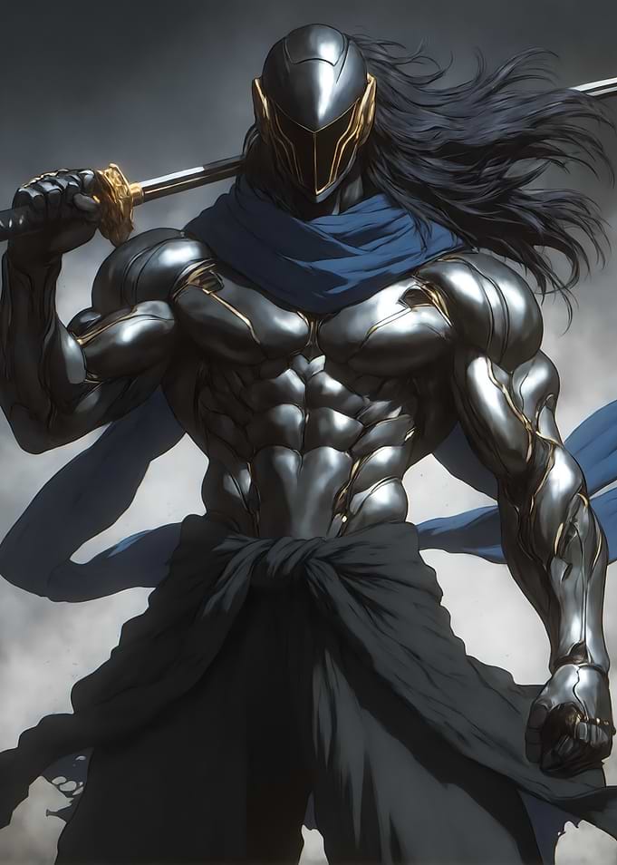 the cyborg black ninja