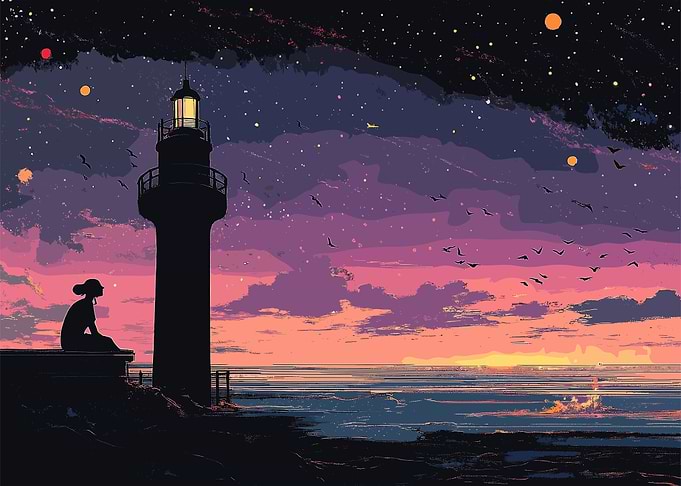 Lighthouse Sunset