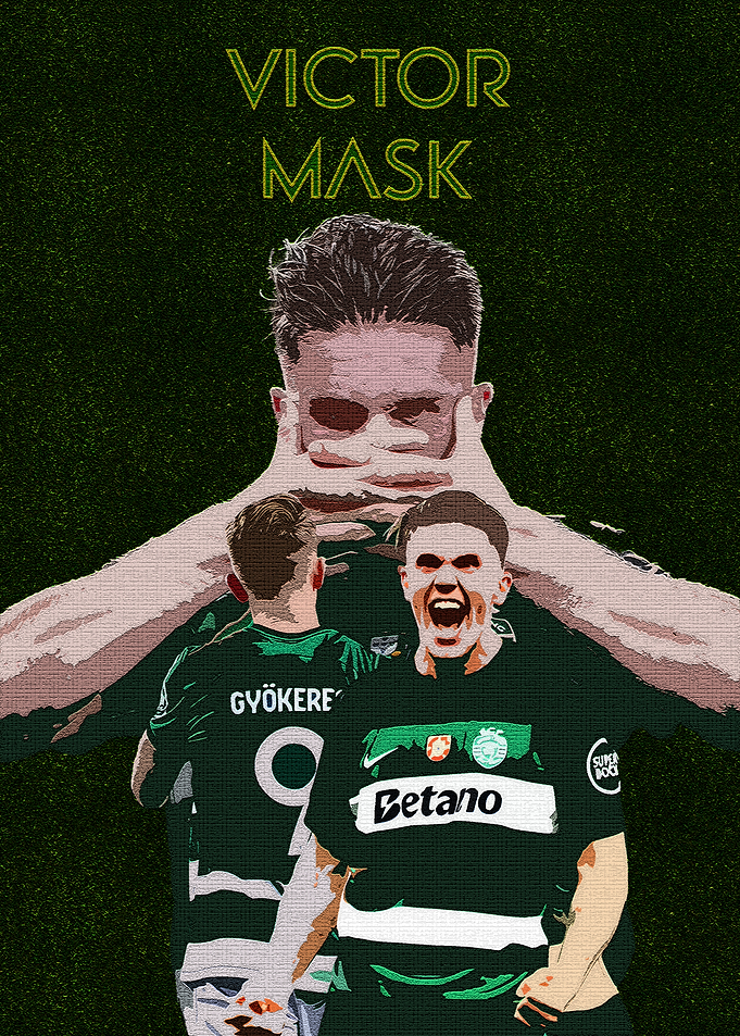 Victor Mask, Gyokeres Soccer Poster