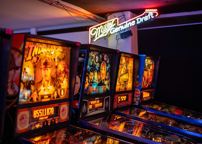 Retro Arcade Vibes: A Pinball Paradise