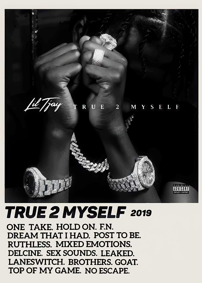 Lil Tjay True 2 Myself Album Cover