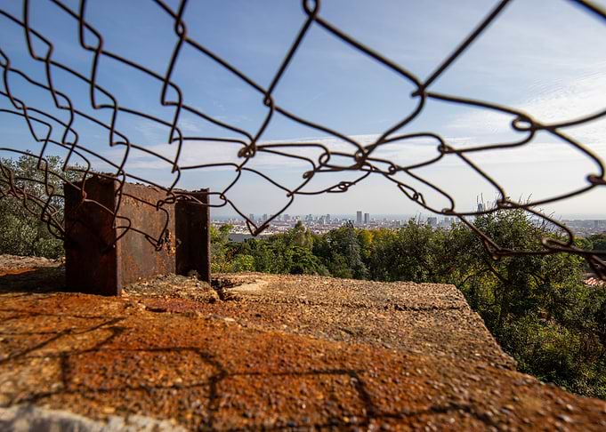 Framed Freedom: Barcelona's Urban Horizon