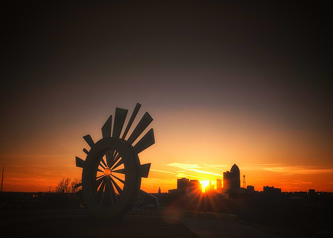 Des Moines Sunset