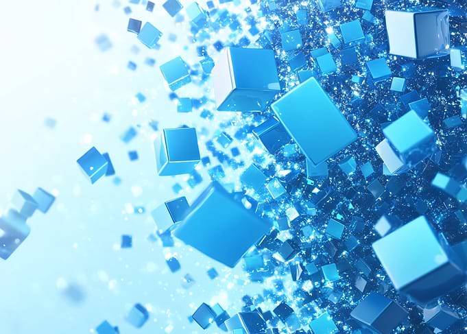 Blue Cubes