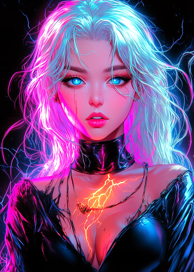 Cyberpunk Anime Girl