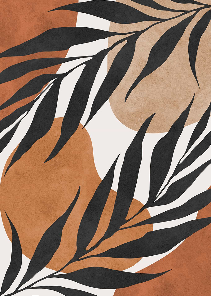 Abstract Tropical Leaves