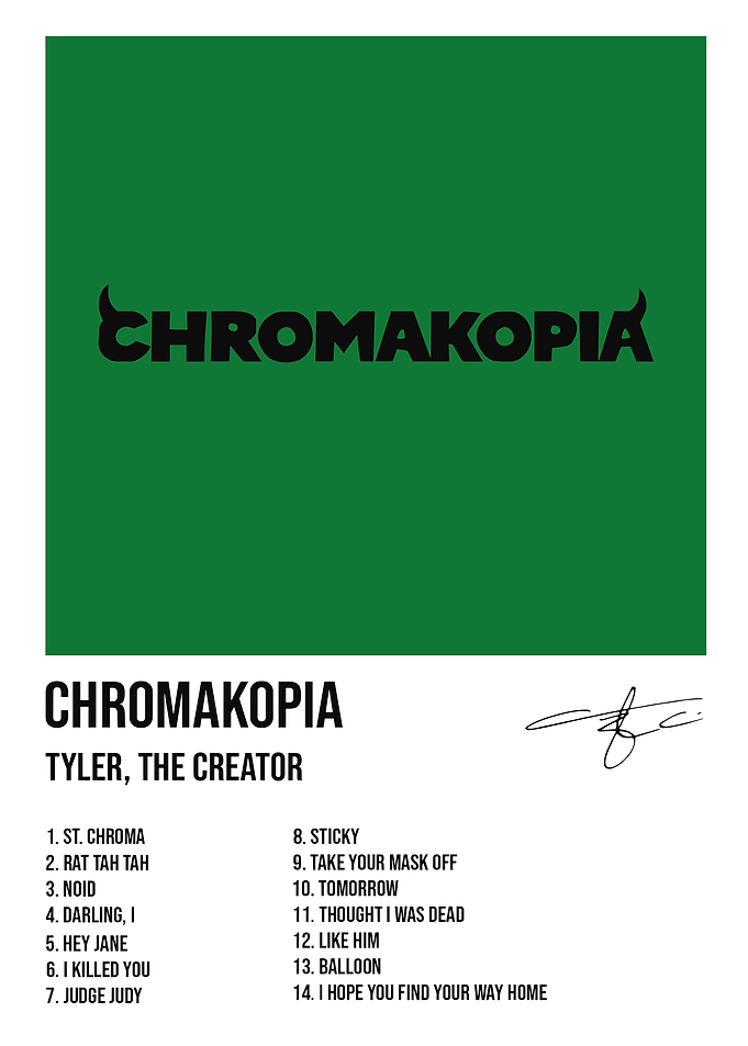 Tyler The Creator Chromakopia