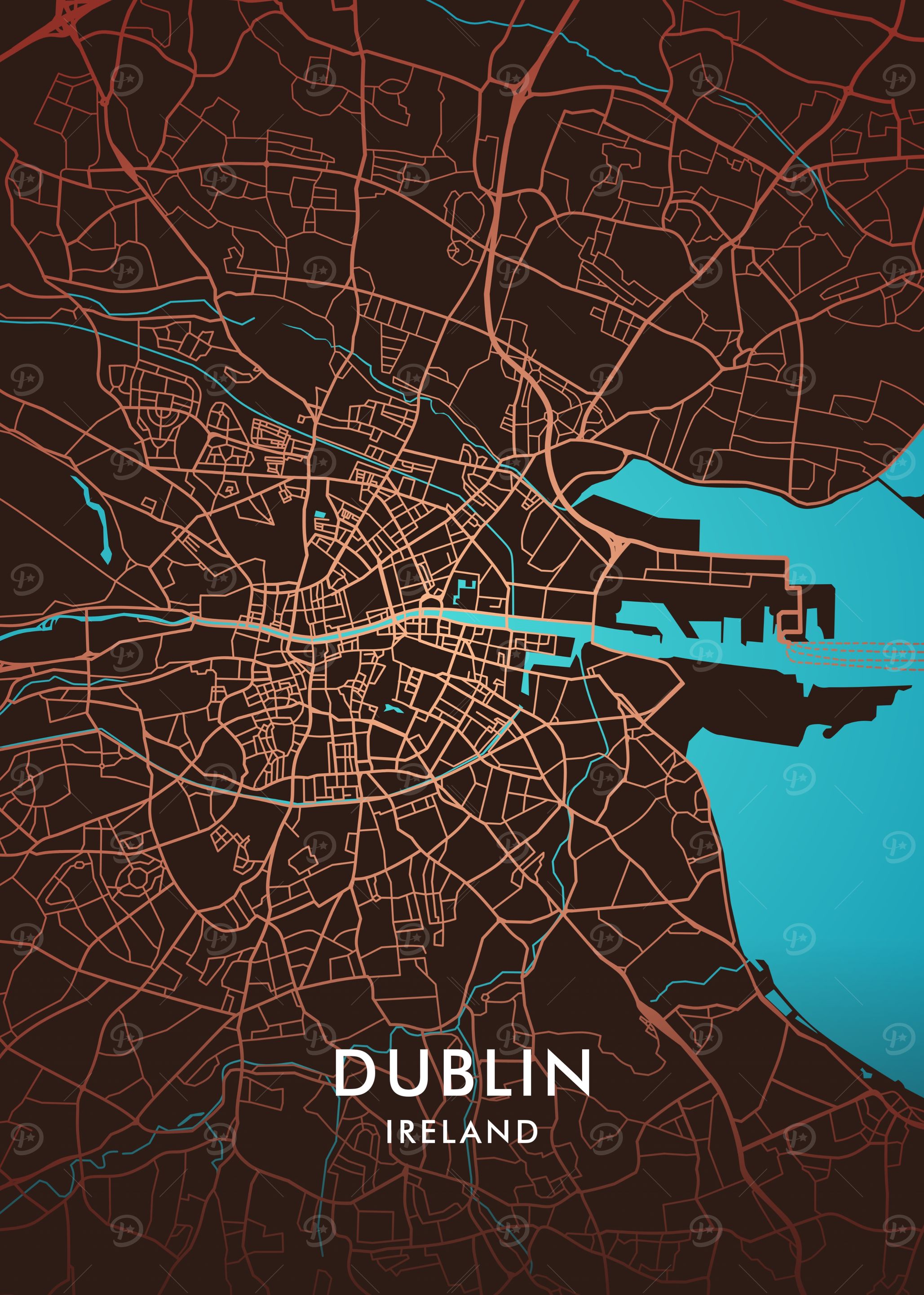 Dublin City Map