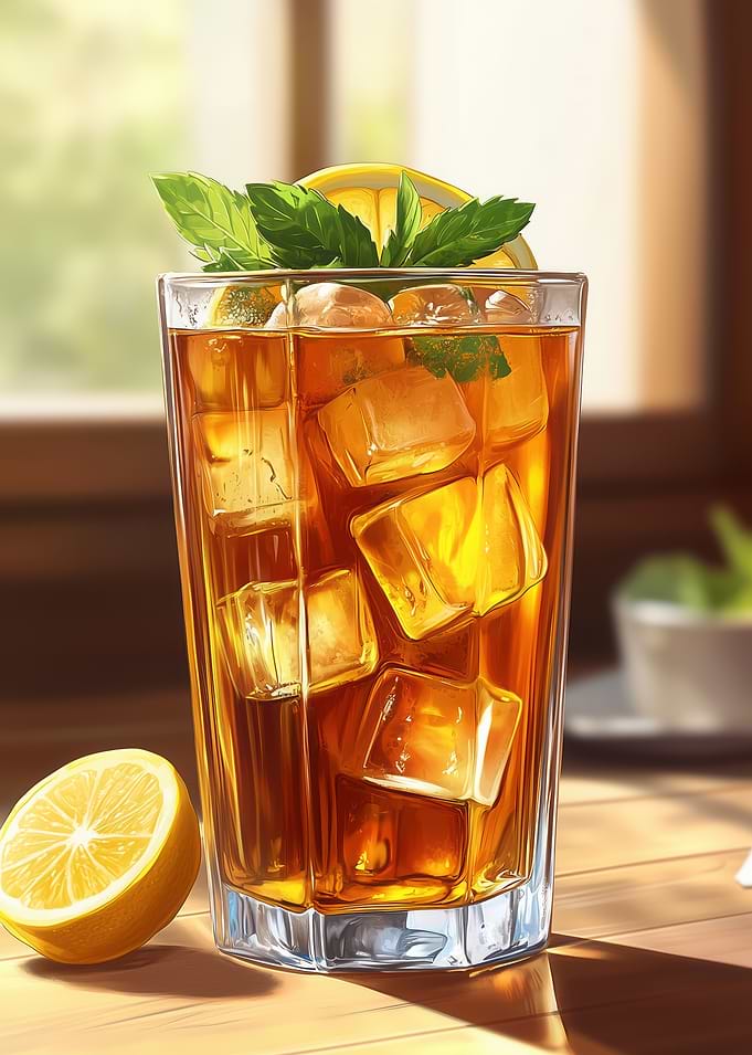 Iced Tea with Lemon
