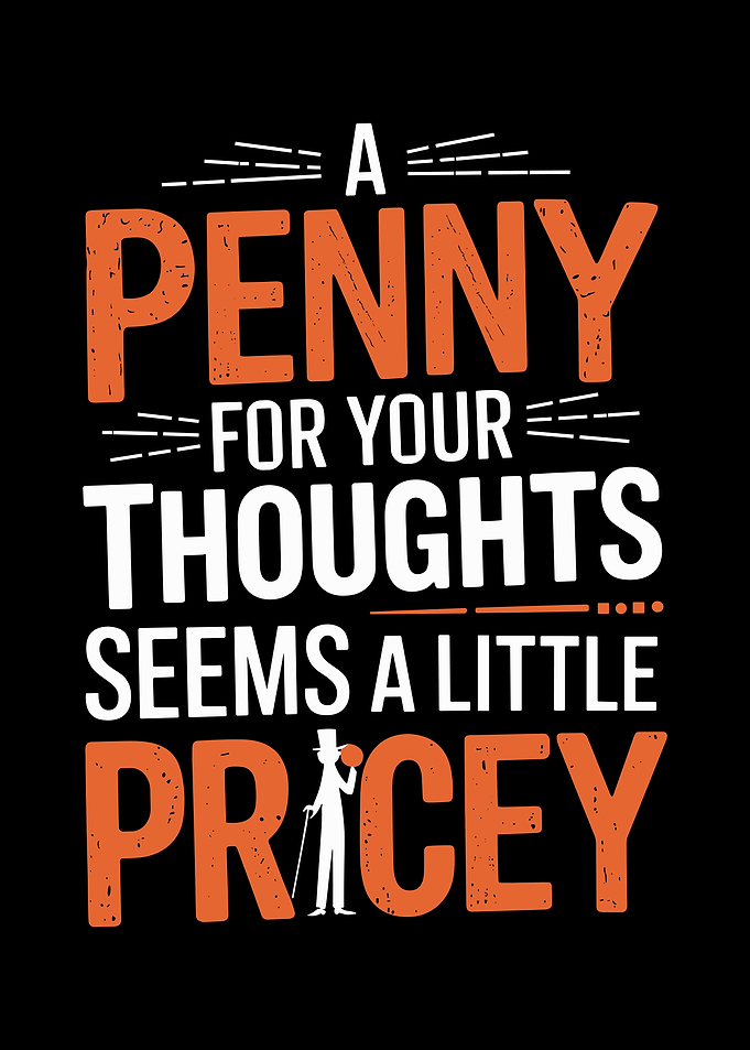 A Penny For Your Thoughts Seems A Little Pricey
