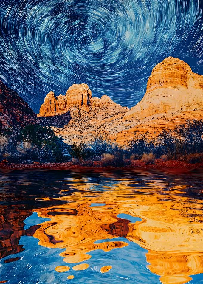 Landscapes and symbols of beauty across the United Fan Nature Vintage