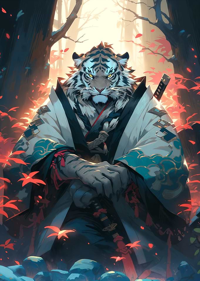 White Tiger Samurai