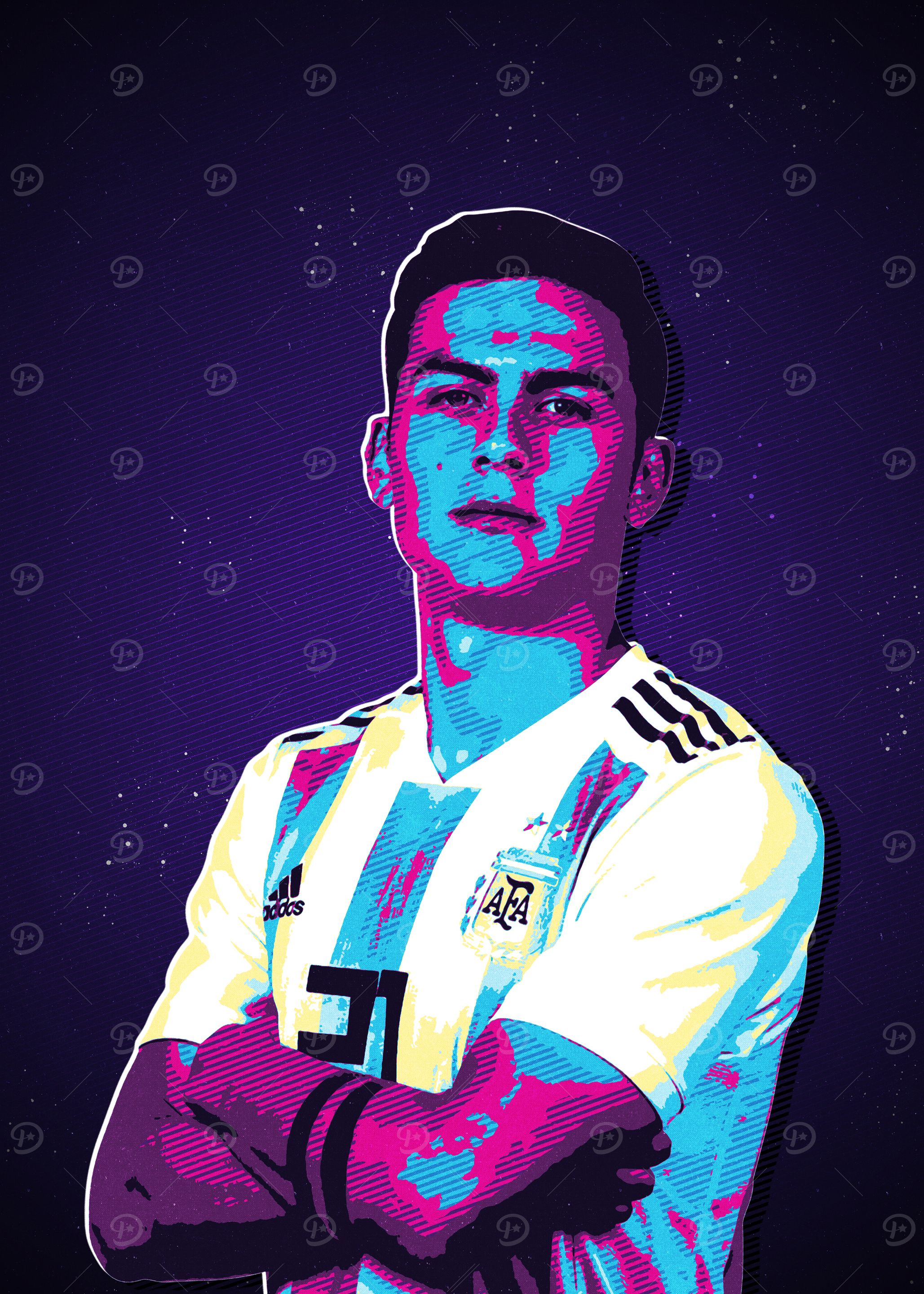 Argentina Soccer Player