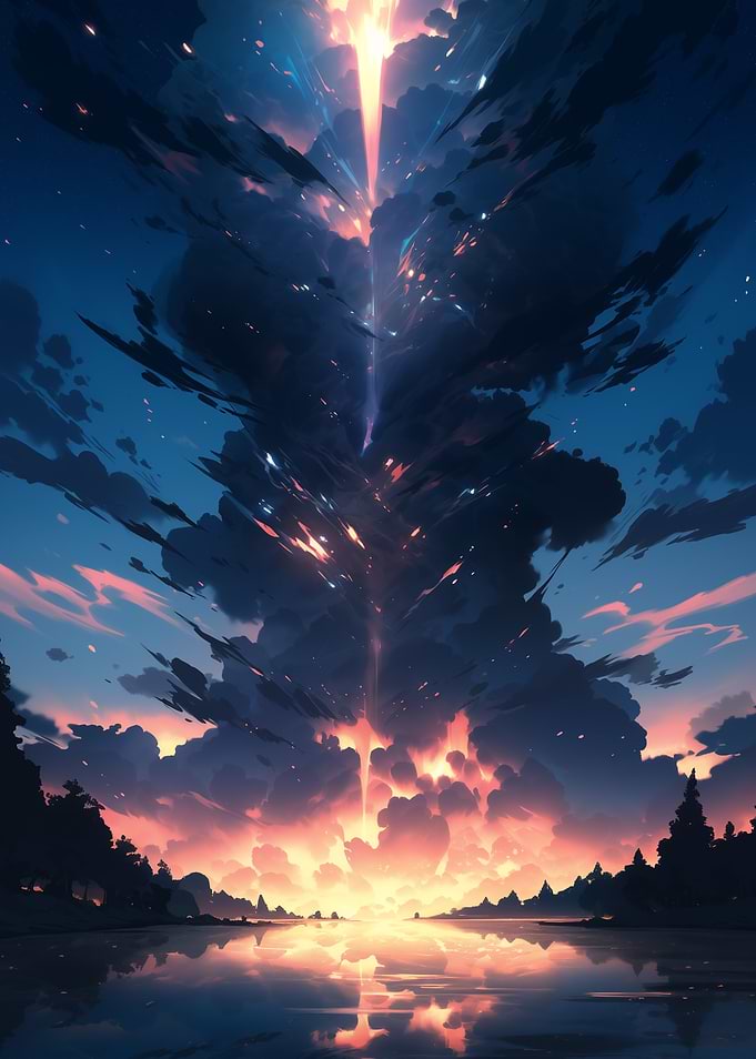 Celestial Sunset