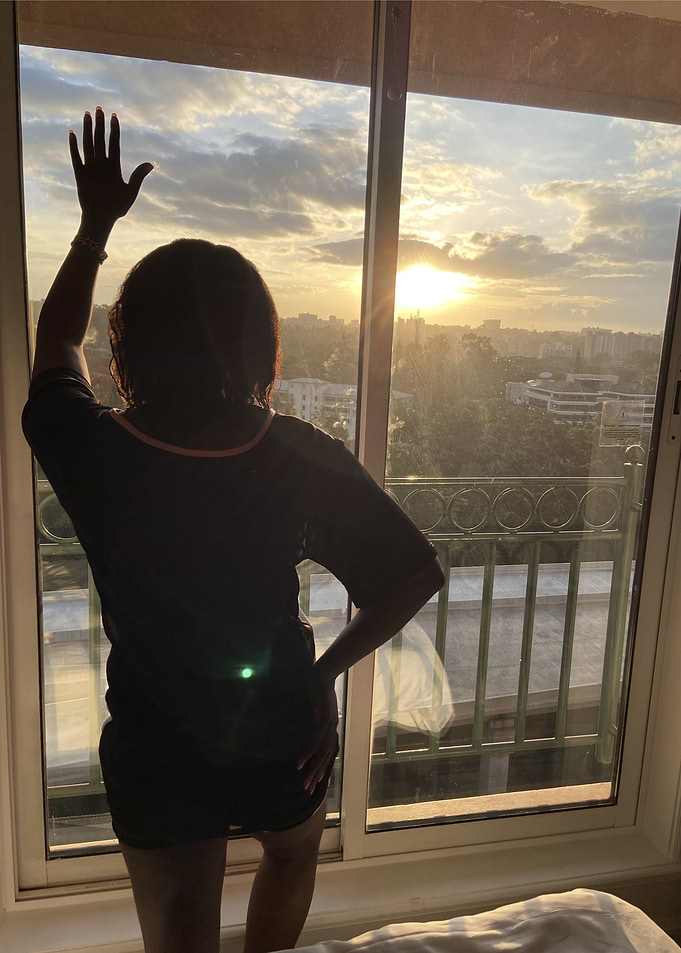 New Year at Sunset