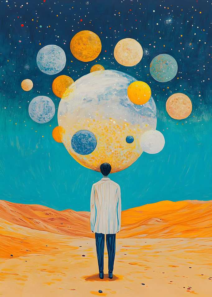 A person stands Fan Art