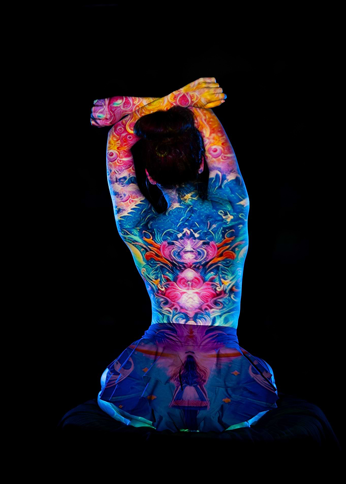 Neon Body Art