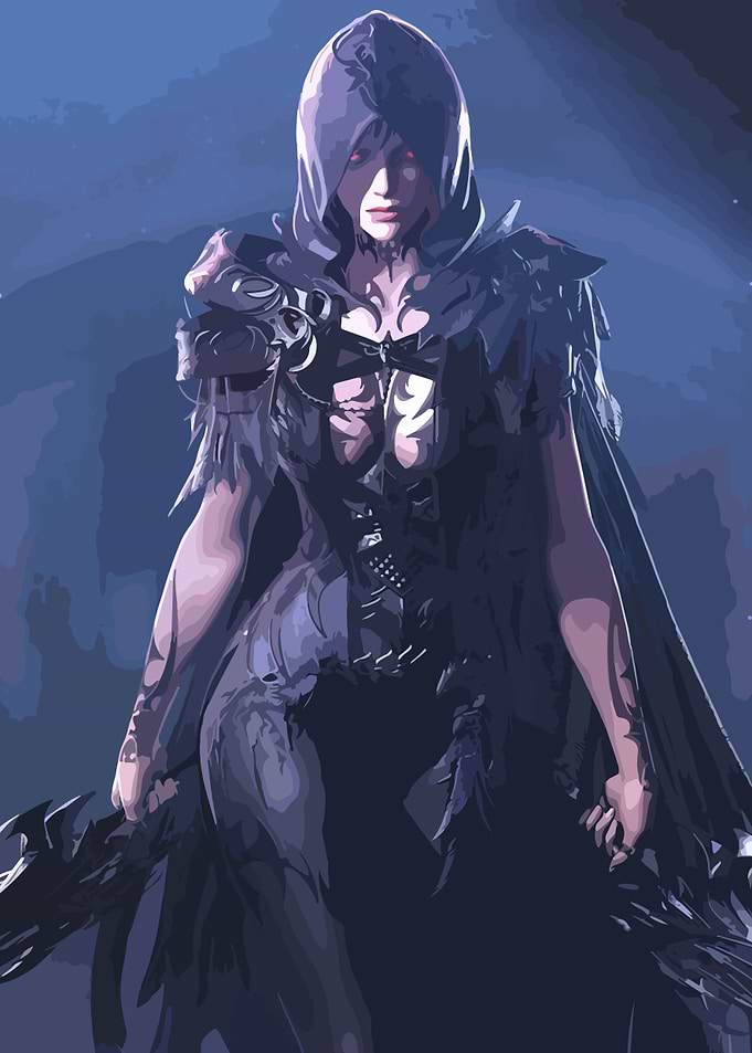 Dark Female Warrior