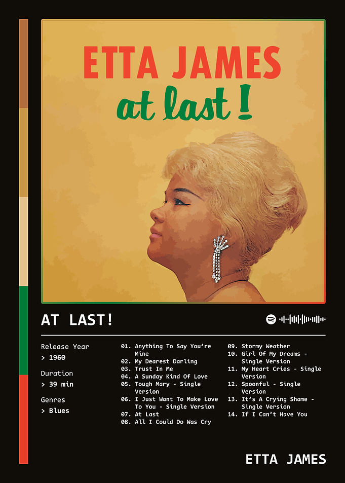 Etta James At Last Album Cover