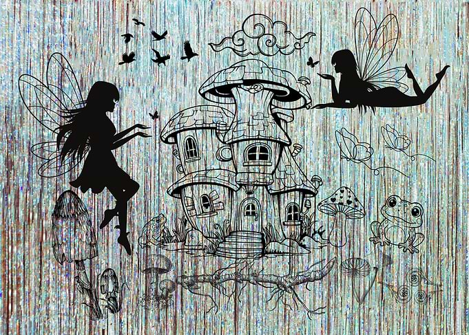 Fairy House Illustration