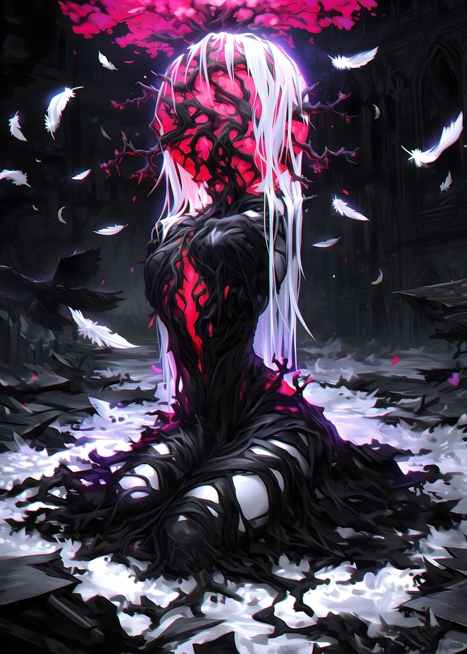 Dark Fantasy Anime Girl