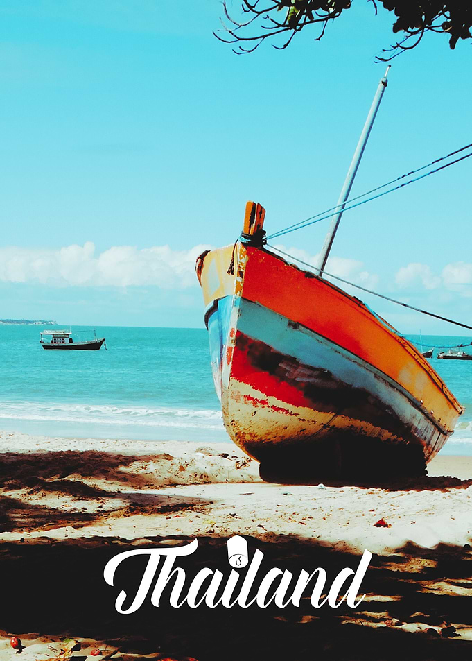 Boat on Thailand Beach