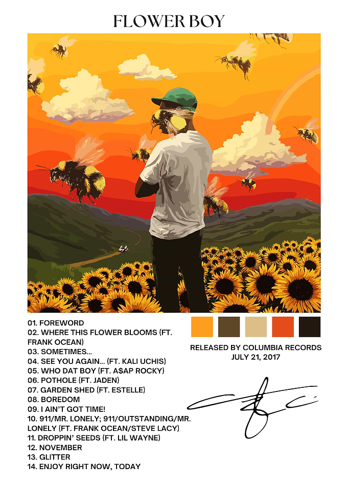 Tyler The Creator Flower Boy
