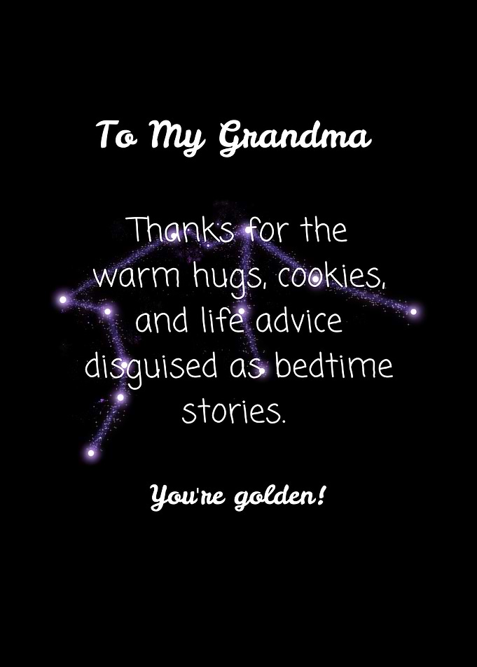 Grandma Appreciation Quote