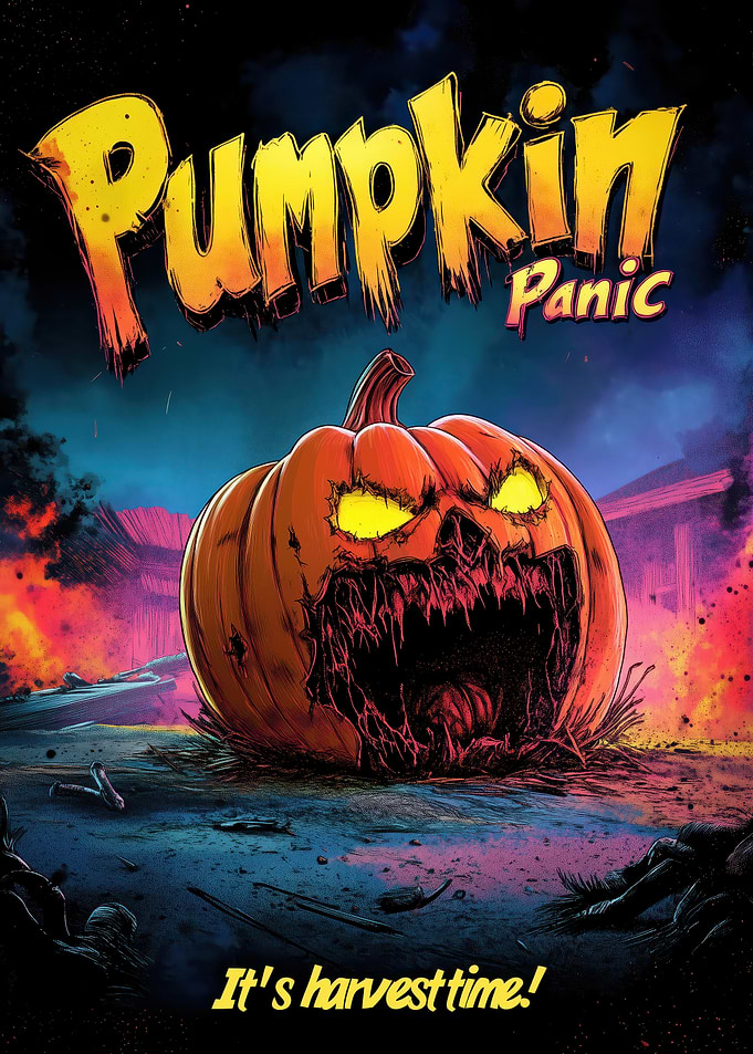 Pumpkin Panic Poster