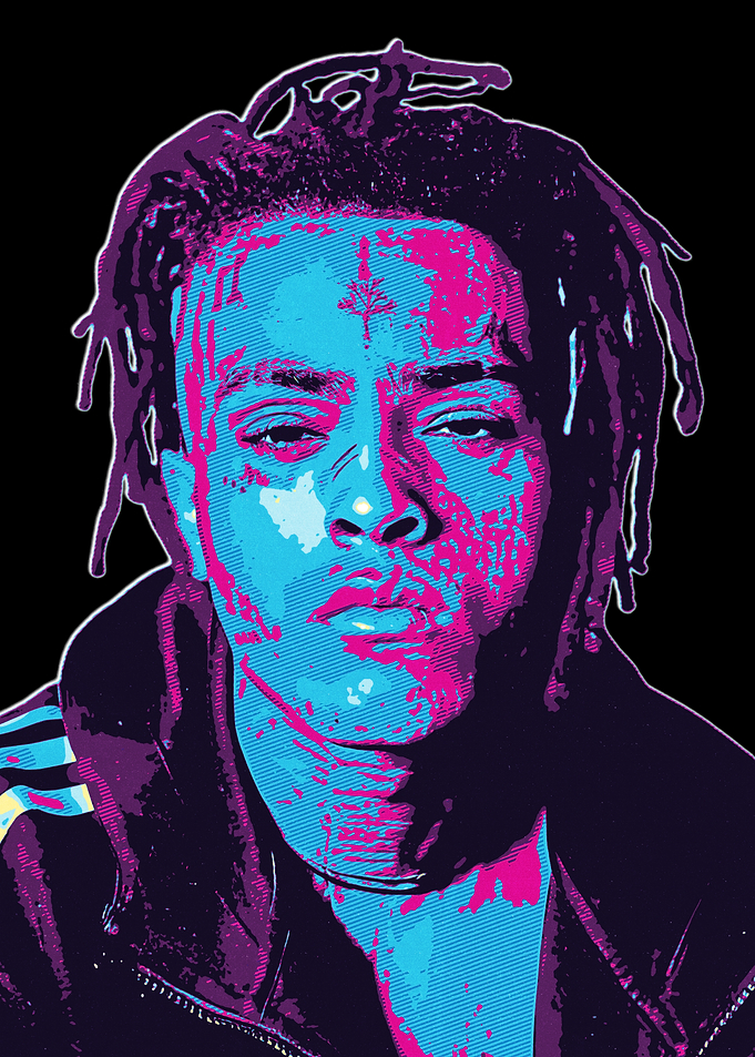 XXXTentacion Pop Art Portrait