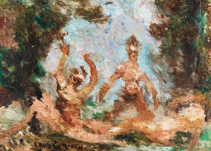 Two Figures in a Landscape