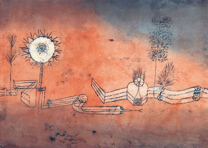 Paul Klee Tropical Gardening I