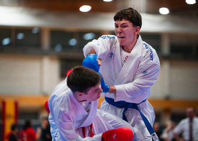 Karate Match Action