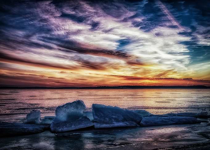 Lake Red Rock Winter View
