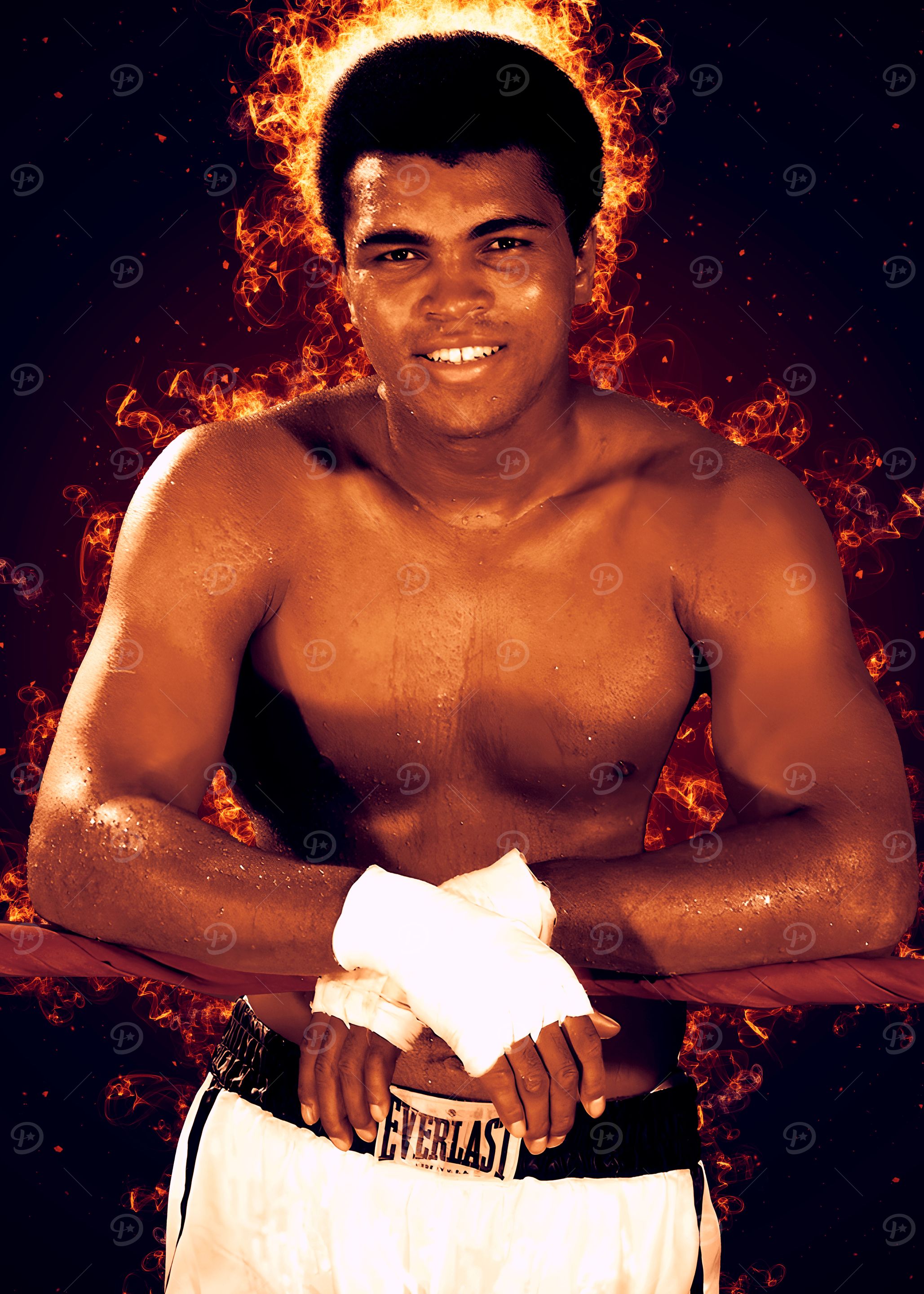 Muhammad Ali Boxing Poster
