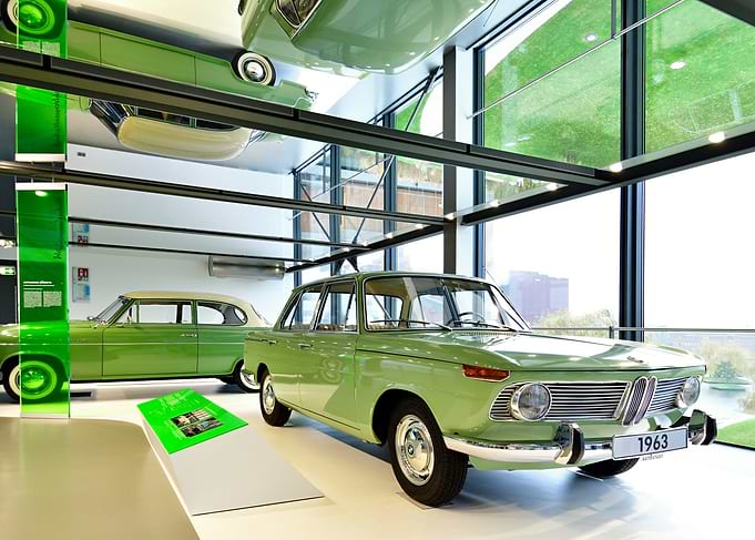 Vintage Green BMW 1500