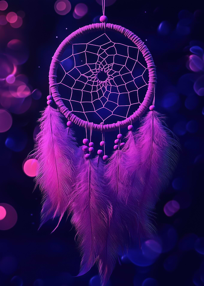 Purple Dreamcatcher