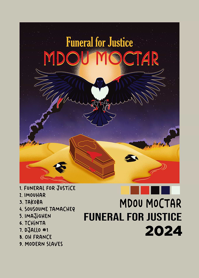 Mdou Moctar Album Cover