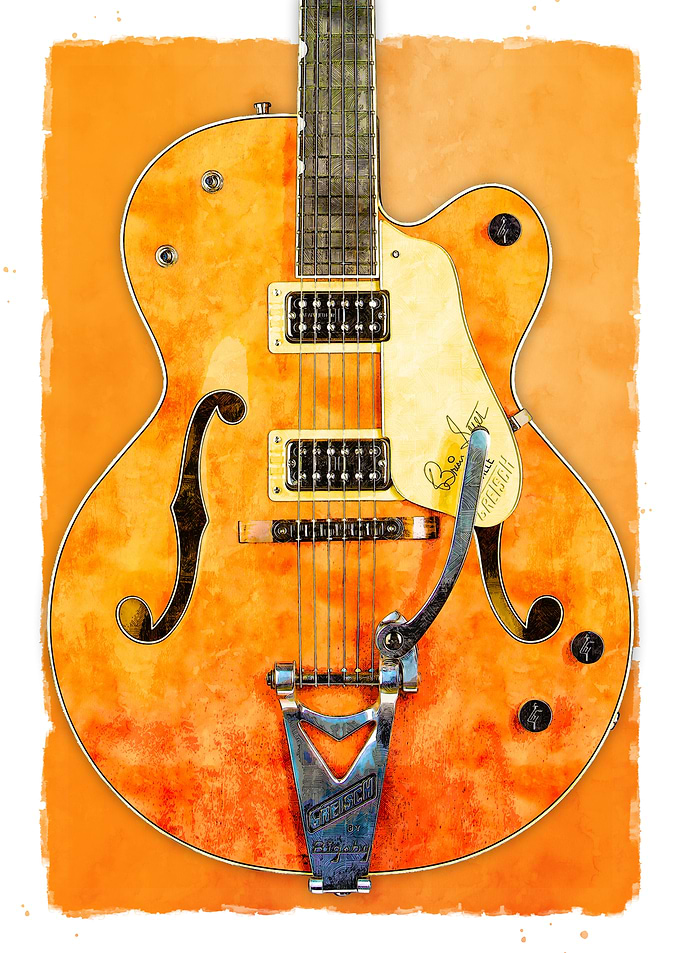Vintage Electric Guitar Gretsch