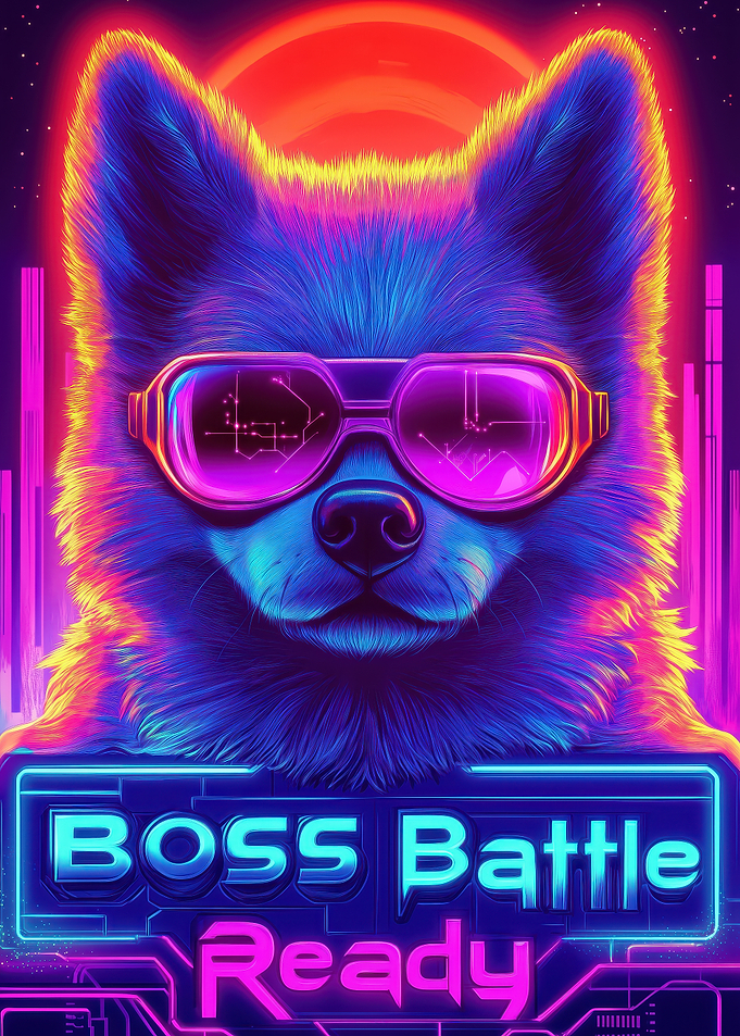 Boss Battle Ready Dog