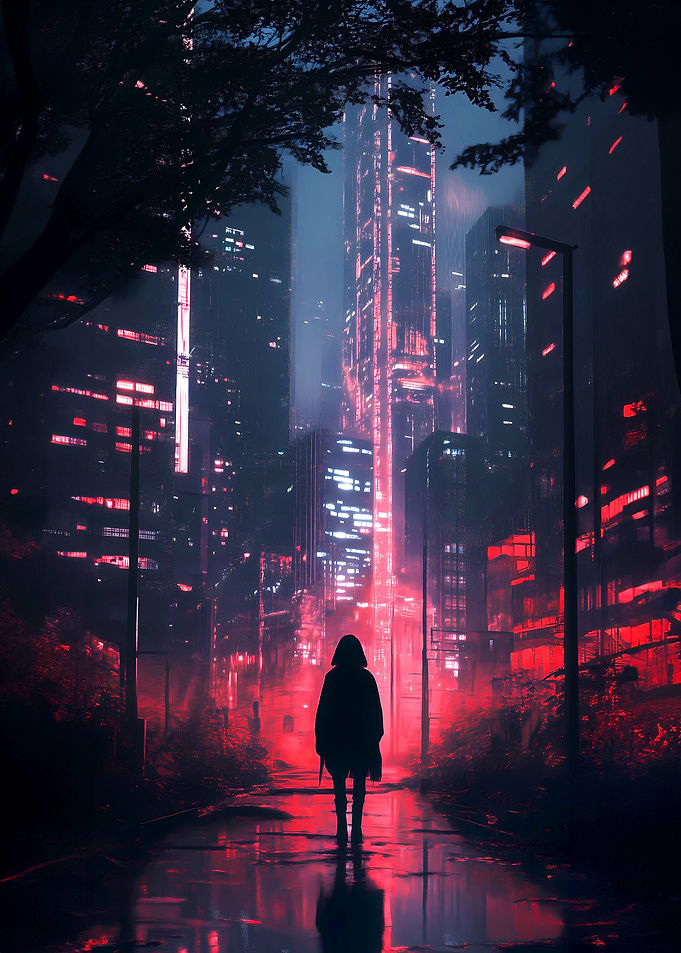 Cyberpunk Cityscape